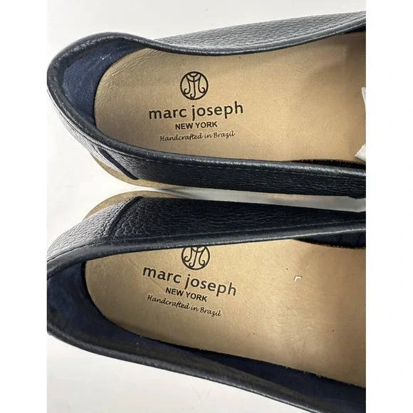 Marc Joseph New York Debbie St Loafer in Black Flats Women's Shoe Size 10 *Flaw - Picture 7 of 14